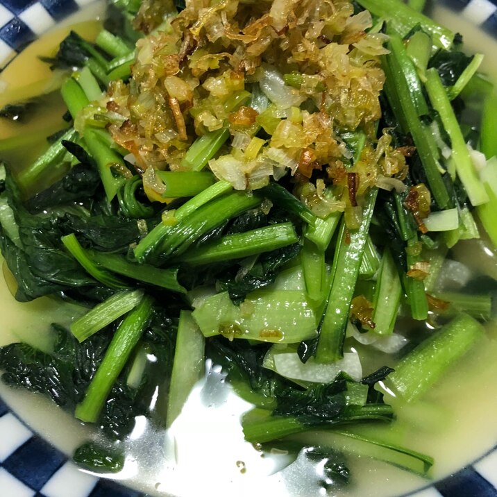 本格派!台湾の青菜いため
